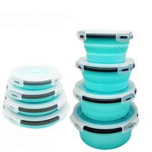 Bento ronde pliante en Silicone 1