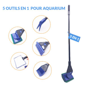 Yazo Kit de nettoyage 5 en 1<br>pour aquarium Shop