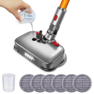 Tête de nettoyage électrique pour aspirateur sans fil Dyson V10 V8 V7 V11, pièces de rechange avec lumière LED 1