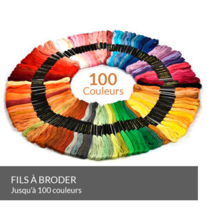 Yazo Fils à broder <br>100 couleurs Shop